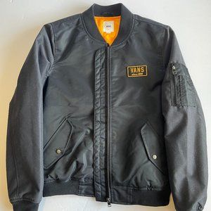 Vans Black Bomber Jacket Size XS